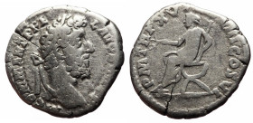 VERY RARE Denarius AR
*Just 1 specimen recorded in Reka Devnia hoard* Commodus (177-192), Rome, 190, M COMM ANT P FEL AVG BRIT P P, laureate head rig...