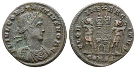 Follis Æ
Constantius II, as Caesar AD 337-347, Constantinople
18 mm, 2,39 g
