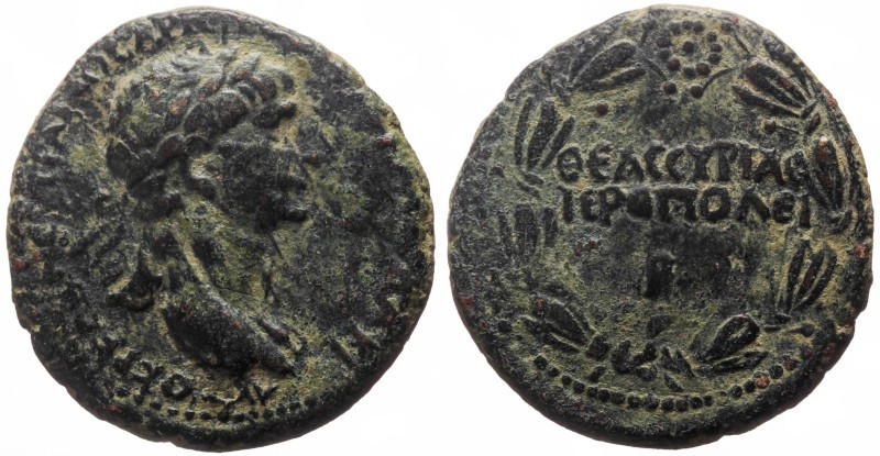 Bronze Æ
Syria, Hierapolis, Trajan (98-117), [ΑΥΤΟ ΚΑΙϹ] ΝΕΡ ΤΡΑΙΑΝΟϹ ΑΡΙϹΤΟϹ Ϲ...