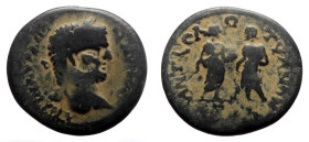 16/454 Bronze Æ
Cappadocia, Tyana, Caracalla, 212-213 AD (dated RY 16), A KAI M AVP ANTΩNINOC. Laureate head right, ANT KOΛΩ TVANΩN / ЄT Iς. Hygieia ...