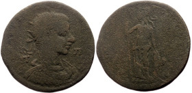 ★ Scarce ★ *Just 12 specimens recorded by RPC* Cilicia, Tarsos AE (Bronze, 24.71g, 35mm) Gordian III (238-244), AVT K ANT ΓOPΔIA[NOC CЄB, Π-Π, radiate...