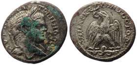 Tetradrachm AR
Judaea, Caesaraea Maritima, Caracalla (198-217) 215-217, ΑΥΤ ΚΑΙ ANTωNΙΝOC CЄ, Laureate head of Caracalla to right, with slight draper...