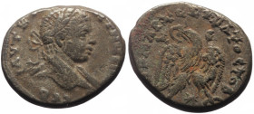 Tetradrachm AR
Seleucis and Pieria ,Antioch, Elagabalus (218-222) 219., ΑVΤ•Κ•Μ•Α•••ΑΝΤѠΝЄΙΝΟC CЄΒ, laureate head right, with slight drapery / ΔΗΜΑΡΧ...