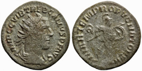 Antoninian AR
Trebonianus Gallus (251 – 253), Antioch, MARTEM PROPVGNATOREM
21 mm, 2,82 g