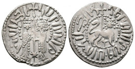 Tram AR
Cilician Armenia, Hetoum I with Zabel (1226-1270)
21 mm, 2,92 g