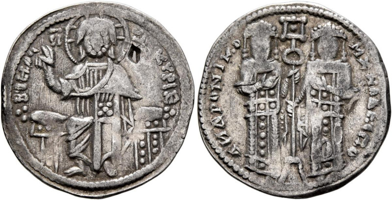 Andronicus II Palaeologus, with Michael IX, 1282-1328. Basilikon, Constantinopol...