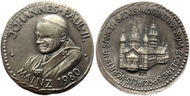 Germany, AR Jeton (Silver, 5.65g, 26mm) Johannes Paul II, Moguntia, 1980