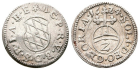 2 Kreuzer AR
Germany, Bavaria, 1624,. Maximilian I, Elector of Bavaria AD 1623-1651
18 mm, 0,83 g