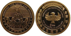 Medal AV
Quadriga, Berlin, Gold 585/2000
11 mm, 0,50 g