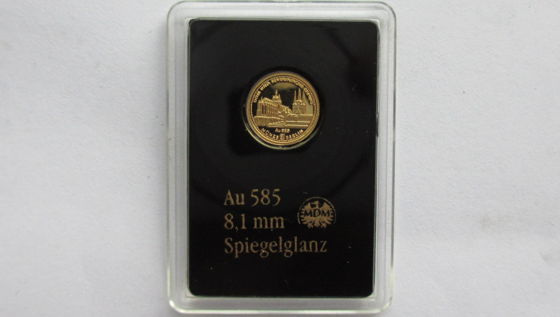 Germany, Gold 585/1000
8 mm, 0,21 g