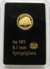 Germany, Gold 585/1000
8 mm, 0,21 g