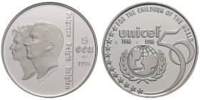 5 ECU AR
Belgium, UNICEF, 1997
37 mm, 22,85 g