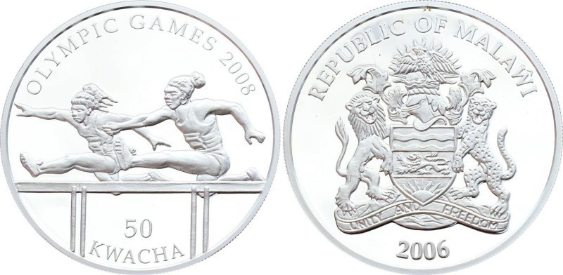 50 Kwacha AR
Malawy, Olympic Games 2008, 2006