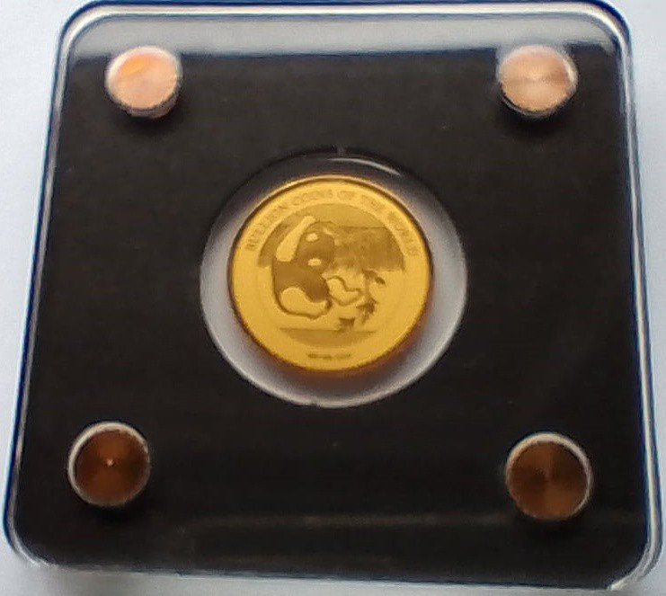 1/500 Oz Gold (999/1000)