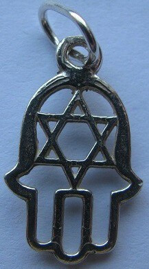 Judaica, Pendant, silver 800/1000