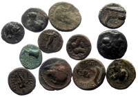 Lot of bronze ancient coins