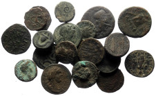 Lot of bronze ancient coins