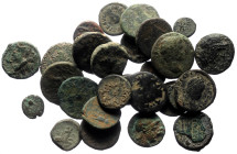 Lot of bronze ancient coins