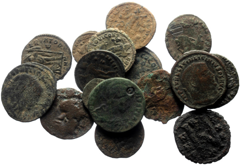 Lot of bronze ancient coins