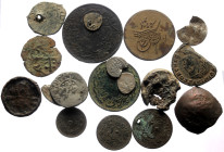 Lot of bronze ancient coins