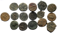 Lot of bronze ancient coins