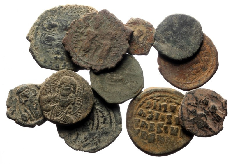 Lot of bronze ancient coins