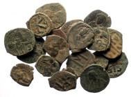 Lot of bronze ancient coins, 20 coins, 135 g