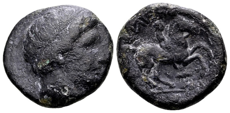 Kingdom of Macedon, Philip II. Uncertain mint in Macedon, 315-295 BC. Æ18, 6.46 ...
