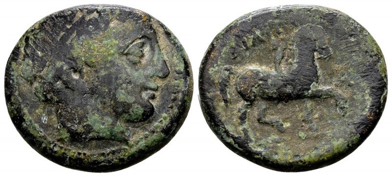 Kingdom of Macedon, Philip II. Uncertain mint in Macedon, 315-295 BC. Æ20, 8.64 ...