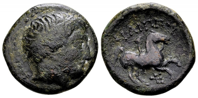 Kingdom of Macedon, Philip II. Uncertain mint in Macedon, 315-295 BC. Æ17, 5.20 ...