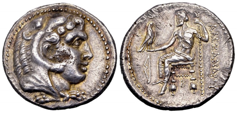 Kingdom of Macedon, Alexander III. Salamis, 332-320 BC. AR tetradrachm, 17.06 g....
