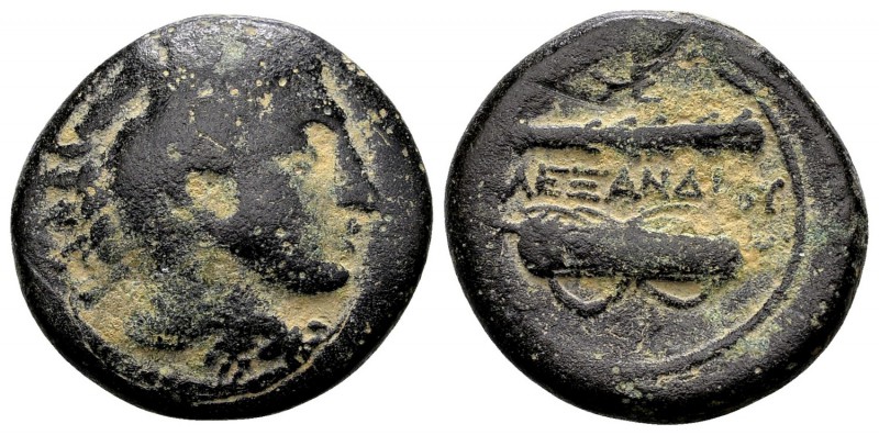 Kingdom of Macedon, Alexander III. Uncertain mint in Macedon, 336-323 BC. Æ19, 6...