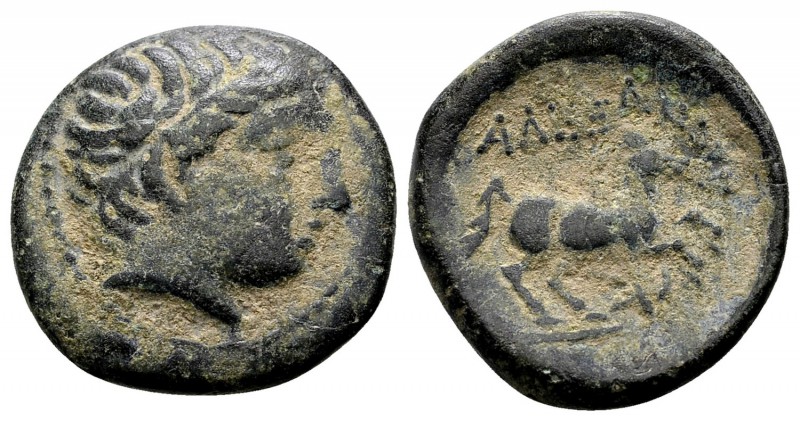 Kingdom of Macedon, Alexander III. Uncertain mint in Macedon, 336-323 BC. Æ17, 4...