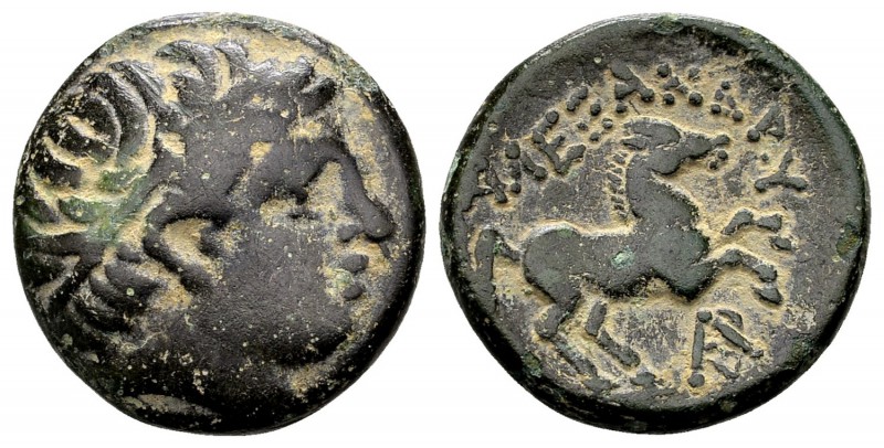 Kingdom of Macedon, Alexander III. Uncertain mint in Macedon, 336-323 BC. Æ16, 4...