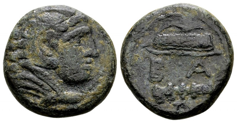 Kingdom of Macedon, Alexander III. Uncertain mint in Macedon, 325-310 BC. Æ17, 6...