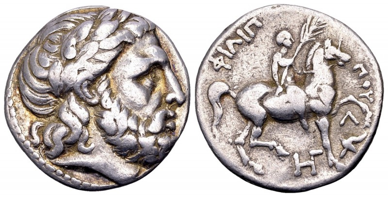 Kingdom of Macedon, Philip III Arrhidaios.  Amphipolis, 315-295 BC. AR tetradrac...