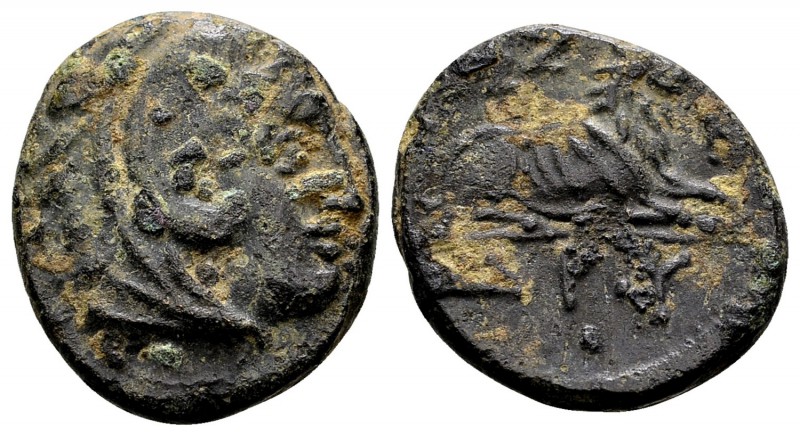 Kingdom of Macedon, Kassander. Pella or Amphipolis, 316-306 BC. Æ15, 3.6 g. Head...