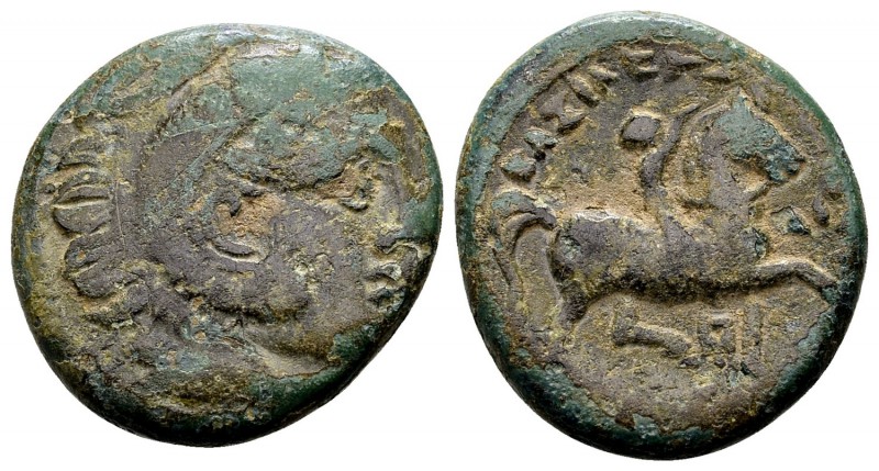 Kingdom of Macedon, Kassander. Uncertain mint in Macedon, 305-297 BC. Æ19, 6.62 ...