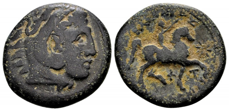 Kingdom of Macedon, Kassander. Uncertain mint in Macedon, 305-297 BC. Æ19, 6.53 ...