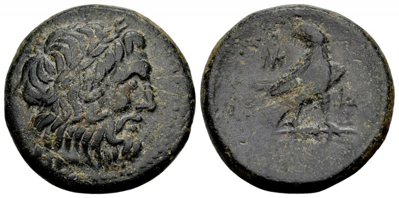 Kingdom of Macedon, Ptolemy Keraunos. 281-279 BC. Æ20 (tetrachalkon?), 8.69 g. L...