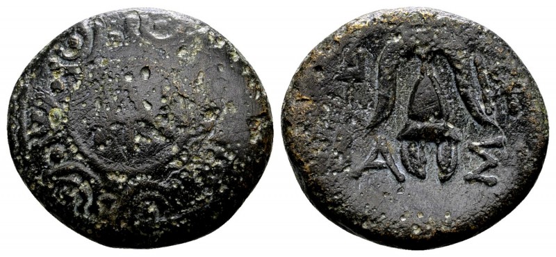 Kingdom of Macedon, Antigonos II Gonatas.  Amphipolis, ca. 270-240 BC. Æ16, 3.75...