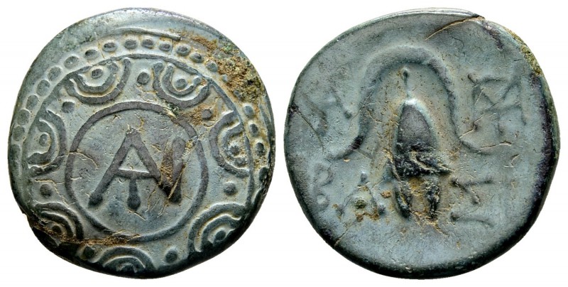 Kingdom of Macedon, Antigonos II Gonatas. Amphipolis, ca. 271-239 BC. Æ17, 4.06 ...