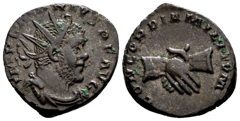 Biddr Dutch Numismatic Auction Auction 3 Lot 307 Marius Colonia Agrippinensis 268 Ad Ae Antoninianus 3 94 G Imp C Marius P F