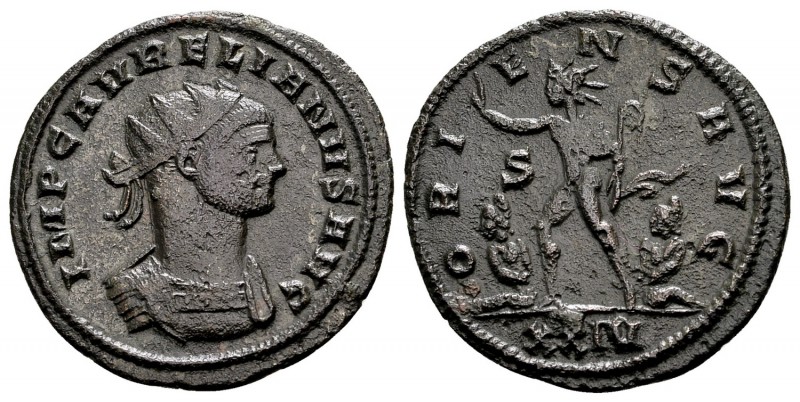 Aurelian. Siscia, 274-275 AD. Æ antoninianus, 3.54 g.  IMP C AVRELIANVS AVG radi...