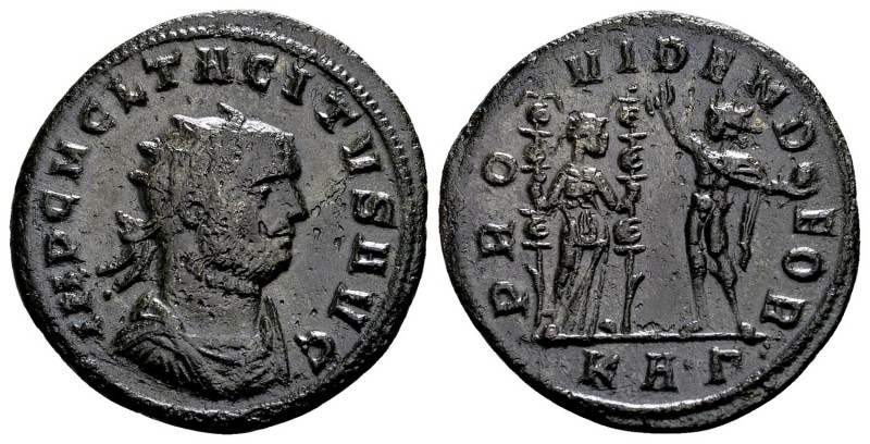 Tacitus. Serdica, 275-276 AD. Æ antoninianus, 3.78 g. IMP C M CL TACITVS AVG rad...