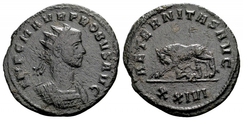 Probus. Siscia, 277 AD. Æ antoninianus, 3.30 g. IMP C M AVR PROBVS AVG radiate, ...