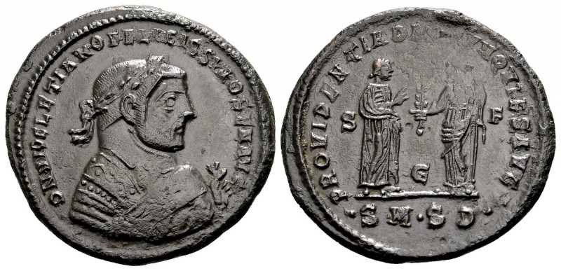 Diocletian. Serdica, 305-306 AD. Æ follis, 9.57 g. D N DIOCLETIANO FELICISSIMO S...