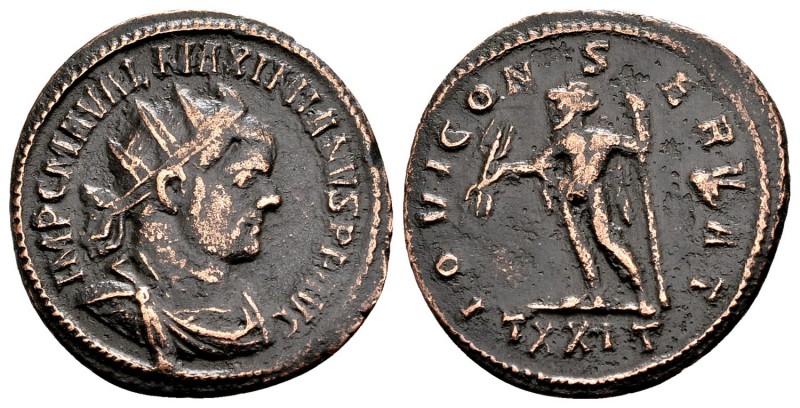 Maximianus Herculius. Ticinum, 288 AD. Æ antoninianus, 3,26 g. IMP C M A VAL MAX...