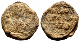the Lundahl collection (1955-1995). 1 Byzantine PB Seal. Uncertain, circa 10th-11th century AD(?).