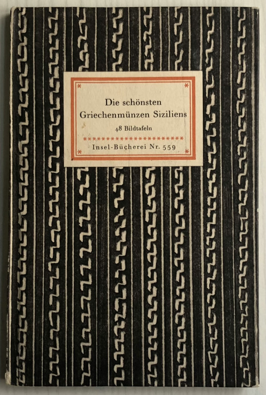 Hirmer M. Die Schonsten Griechenmunzen Siziliens. Leipzig 1940. Cartonato, pp. 6...